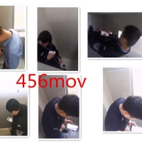 牛人偷拍某局上班厕所打飞机