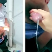 妖女厕所吸帅保安射出超浓精液（2）