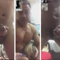 A605健身教练肌肉男大叔撸鸡语音哼射