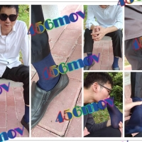 眼镜男再会摩的大叔玩袜记（新片）