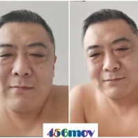 原创 寸头帅胖叔中午聊骚飞机射