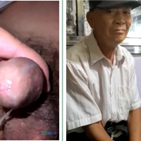 男妖吸射帅老头（14）