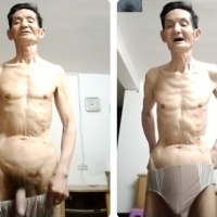 瘦老激情玩大长吊射精