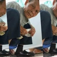 勾引大鸡巴老头3 口射