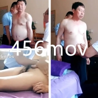 技师熊叔给大叔前列腺保养射精