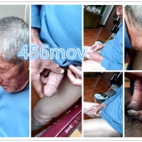 中年上大屌老伯家中献菊二重奏