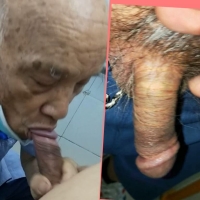 偶遇大鸡巴老头