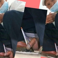 来到老地方+老头看手机打飞机32 3合1