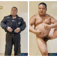 抖音网红壮熊撸屌3