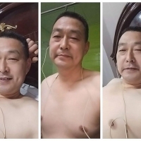 D1460 女声对话超帅长鸡大叔语音聊天两次玩 一次射一次流