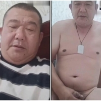 圆脸胖叔聊骚飞机射