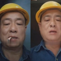 建筑工地叔叔飞机射洗澡