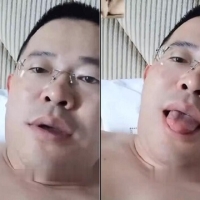 某企业白胖帅叔经理聊骚飞机