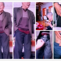 中年带礼物上门慰问极品老领导