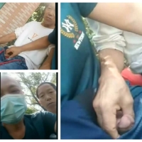 骚叔野外捕获散步老头互摸玩对方鸡吊