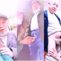 【倩姐公园勾引老伯1112】-143