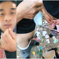 【骚0去据点小树林啪啪1110】-125