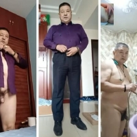 原创 工地帅老板 全裸语音表情射III