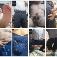 原创 腼腆白净大叔晚上在家射两次