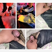 心机男户外凌晨和深夜摸流浪老头（13）