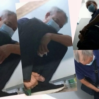 放片诱引老头打飞机 射