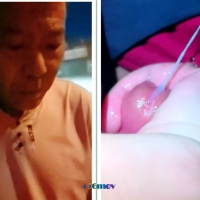 燕妹勾引出租车大叔到厕所奶茶洗鸡玩射（30）