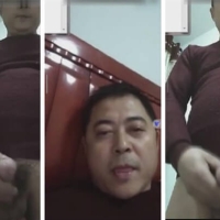 A641帅大叔视频激情撸鸡喷精