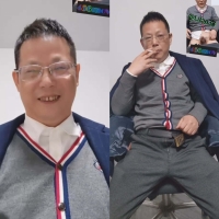 （原创）西装老板在办公室激情有射