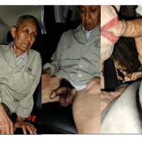 夜晚车内梭哈老头来一炮（19）