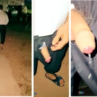 妖女郊外勾引瘦老汉快速撸射