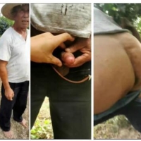 下午勾引干农活的老头玩