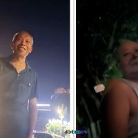 妖男户外勾引乘凉三老头成功一个