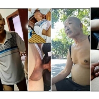 骚男勾引到两老头玩