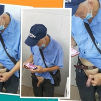 偷拍老头看片打飞机