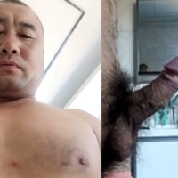 胡子多毛帅叔射