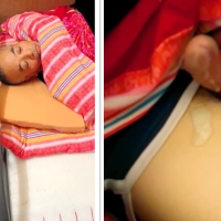 燕妹被窝里套射老保安（28）