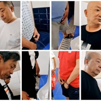 厕所偷拍中老尿尿