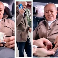 哈姐公园勾老头到车上撸射（19）