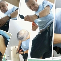 碰到老头玩鸡吧