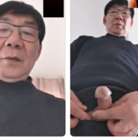 帅老激情玩大鸡巴射精