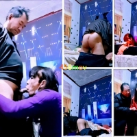 乱发大叔多种姿势疯狂操骚倩（26)