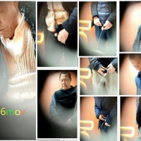 偷拍厕所帅老放水明场面二（27)