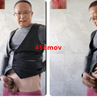 眼睛帅老伯激情聊骚撸射