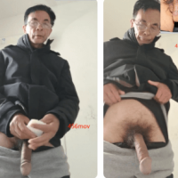 极品帅瘦老激情撩骚 撸20公分大鸡巴射精