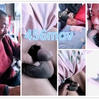 骚中午后祸害古稀老伯强制射精