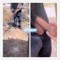 骚叔户外玩眼镜听话伯