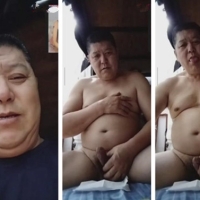 胖大叔在床上视频激情撸射