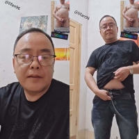 （原创）微胖眼镜大叔的激情有射