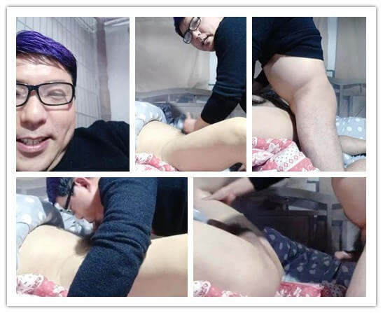 从事理发行业的眼镜中年夜操大叔外射（3）