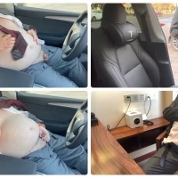 胖叔车上与办公室玩射